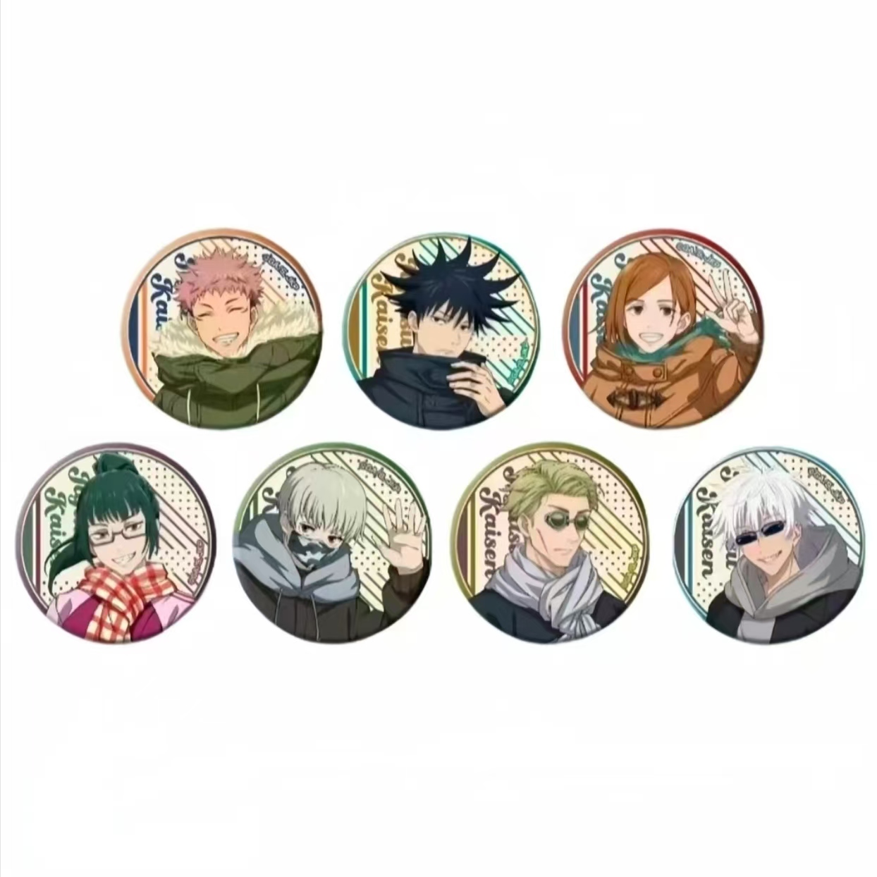 【咒术回战】[拆包] 堂吉诃德冬服IAGF 限定吧唧盲盒 混（瓶子代拆）