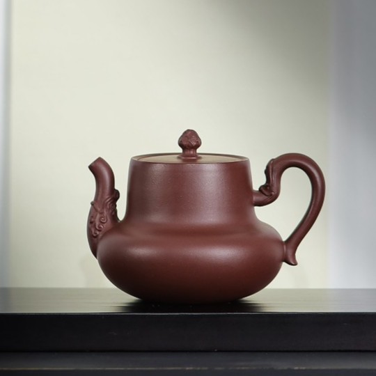 龙亭壶-龙血砂泥料