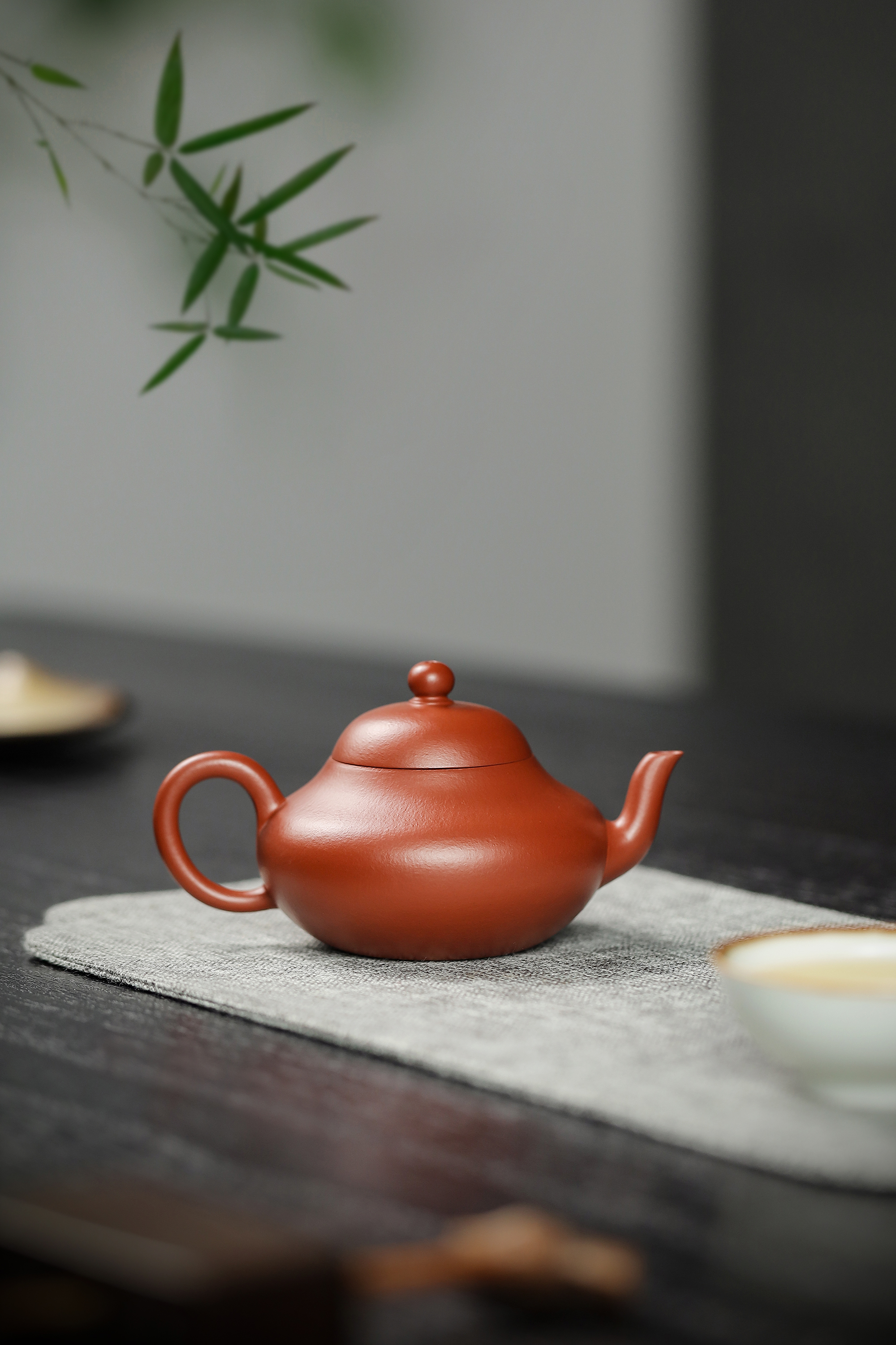 矮梨壶，小煤窑朱泥，130cc