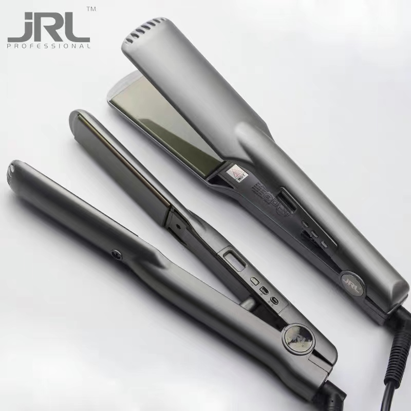 JRL鹰堡直板夹发廊烫夹板发廊家用直卷两用低温直发器