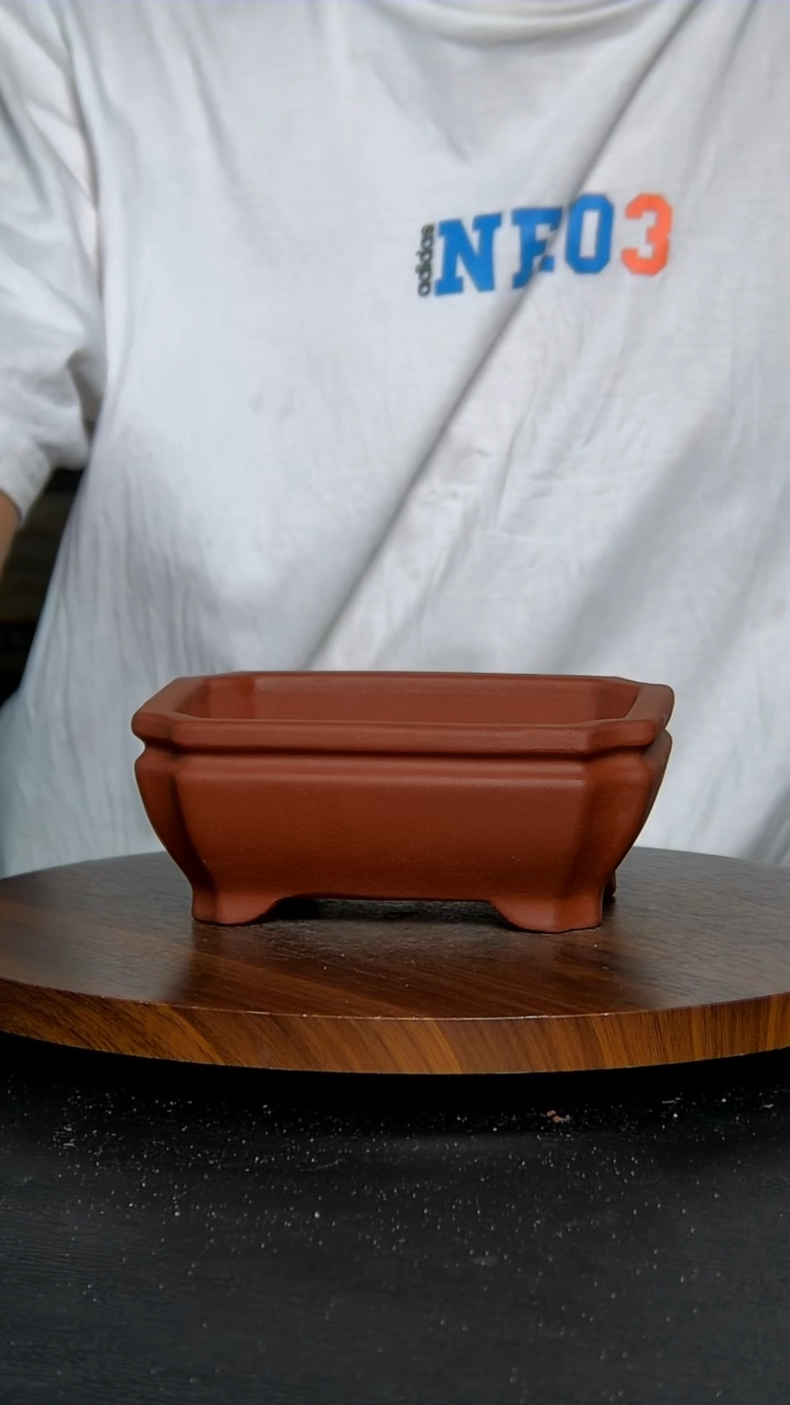 【闪购商品】紫砂20CM以下红泥切角马槽13.5*10*5