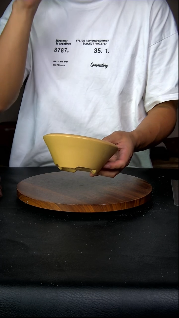 【闪购商品】紫砂20CM以下14*5.5段泥中号碗盆