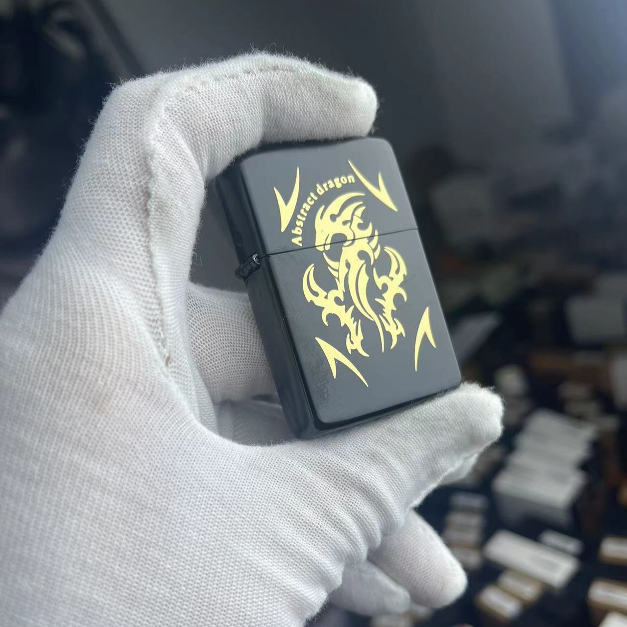 煤油打火机黑色翼龙-福袋样机