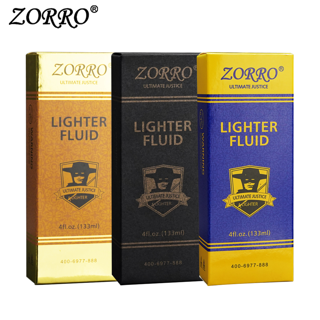 ZORRO佐罗正品打火机口粮耗材男士高品质防风煤油打火机油配件