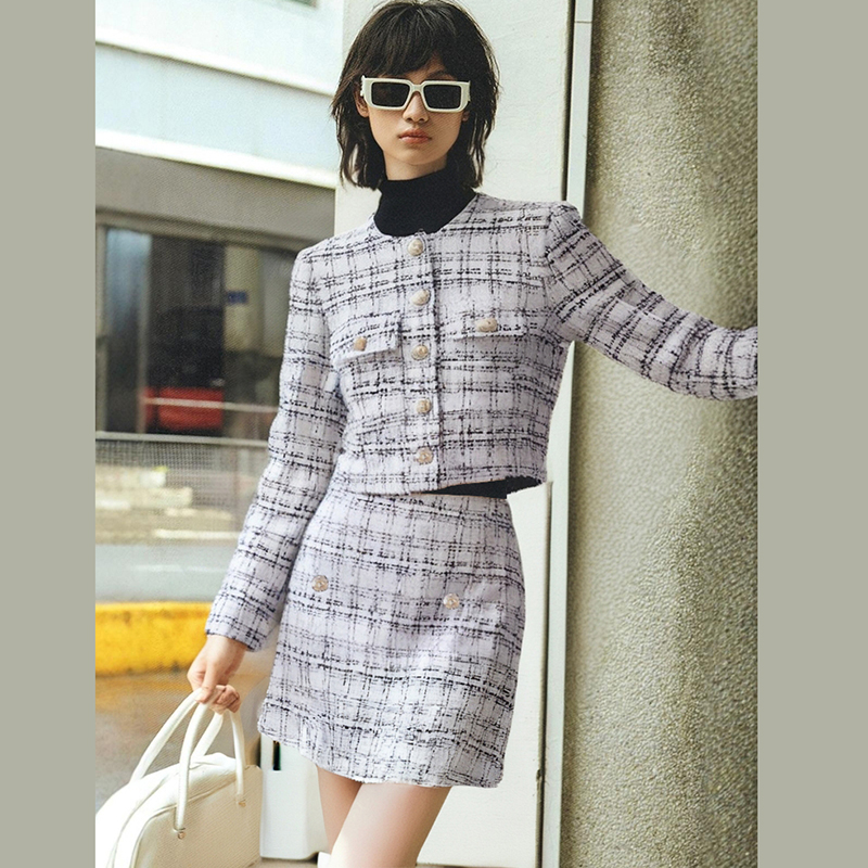 28057【梵系列】时尚气质套装套裙XF8101