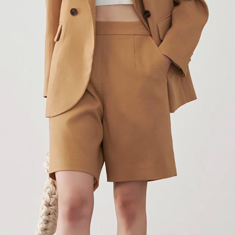 39056【碧系列】通勤西装休闲中裤TC5136