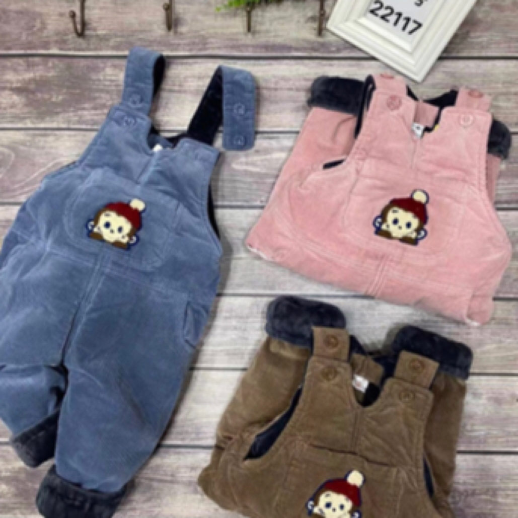 特厚高端洋气抢赔米大福利-高端夹绒加棉加厚条绒超柔背带棉裤