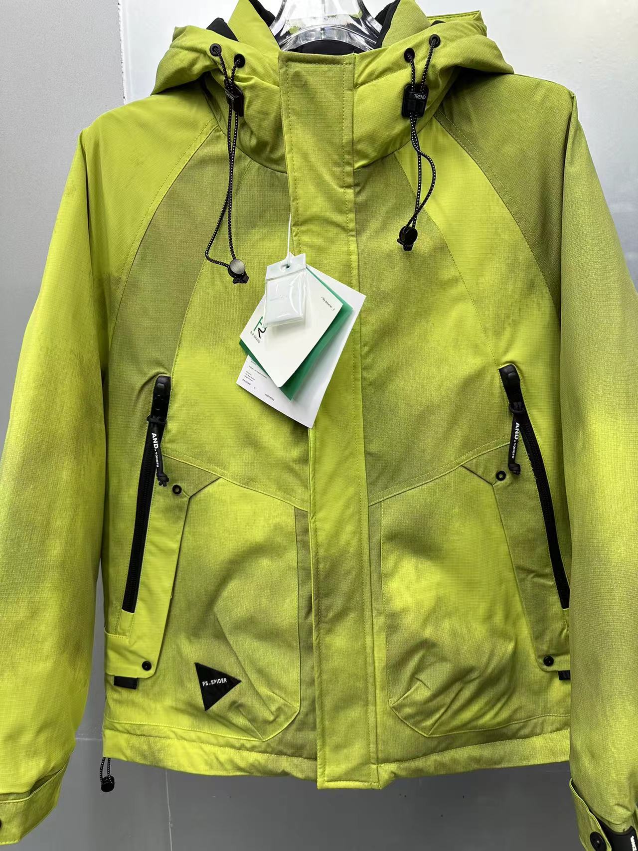 25013绿#【恒温守护者】冬季恒温重工钢印外套