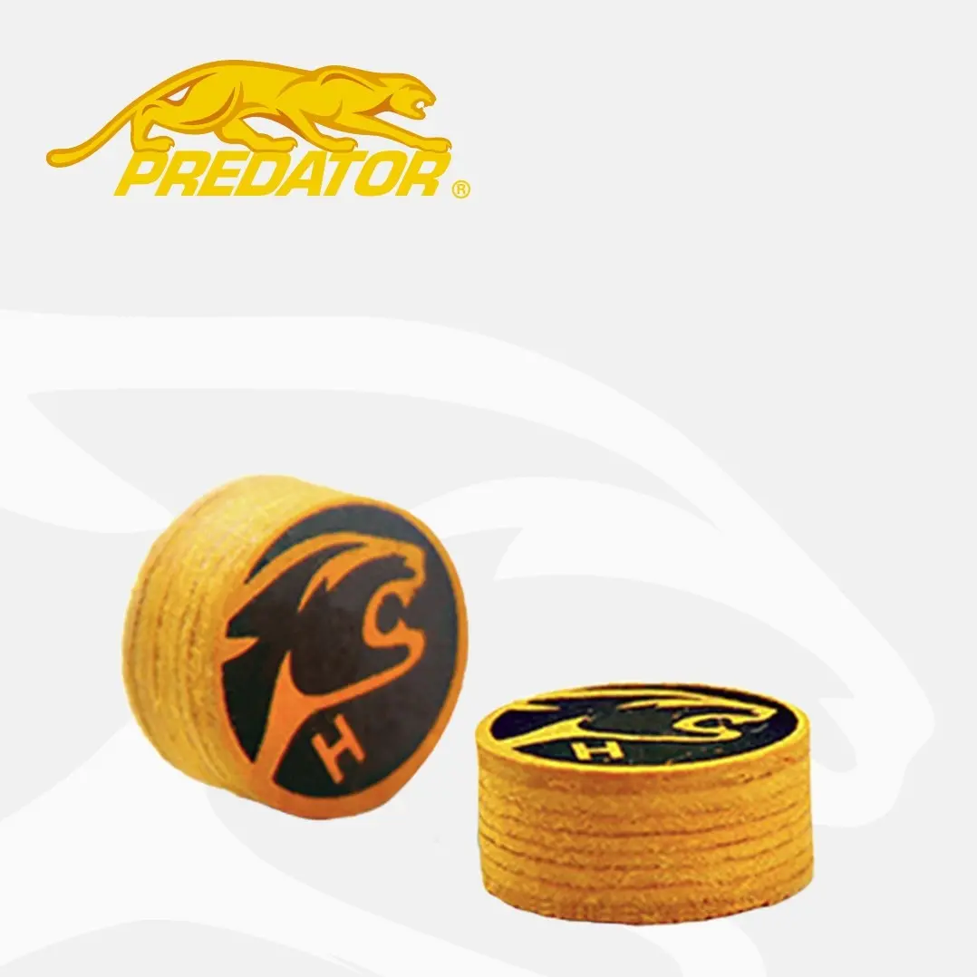 PREDATOR美洲豹胜利者皮头正品九球桌球台球杆大头杆头配件用品