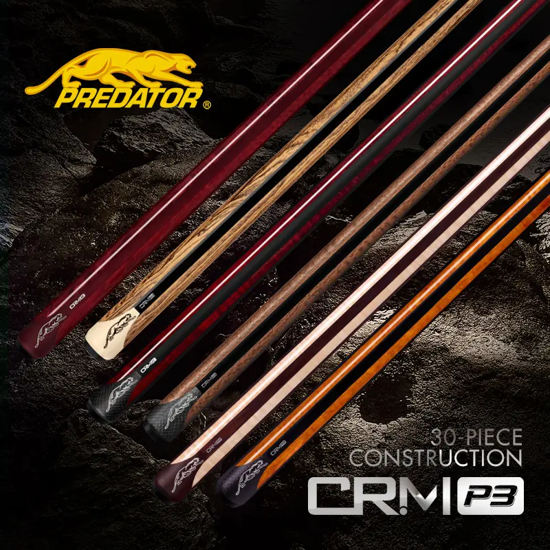 predator/美洲豹台球杆限量款P3九球杆中式黑八美式黑科技球杆