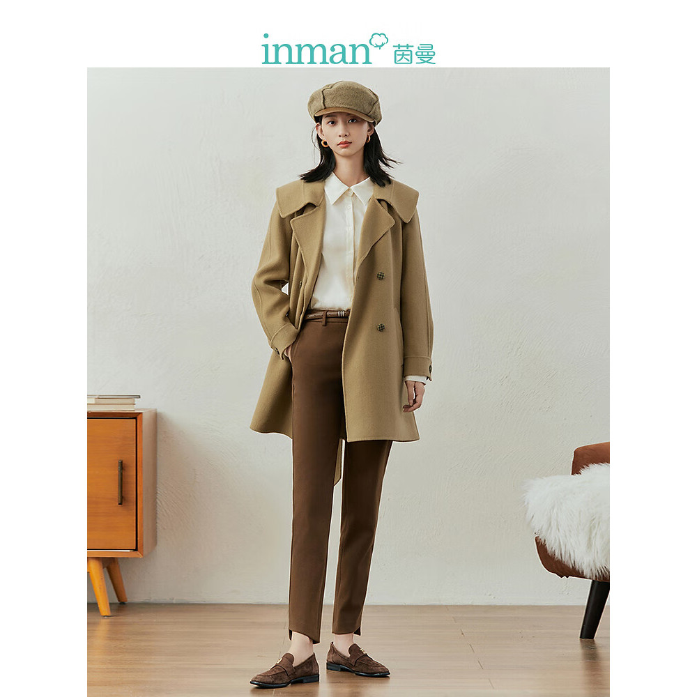 【茵曼】新通勤铅笔裤收腰显瘦百搭长裤18346225 CY