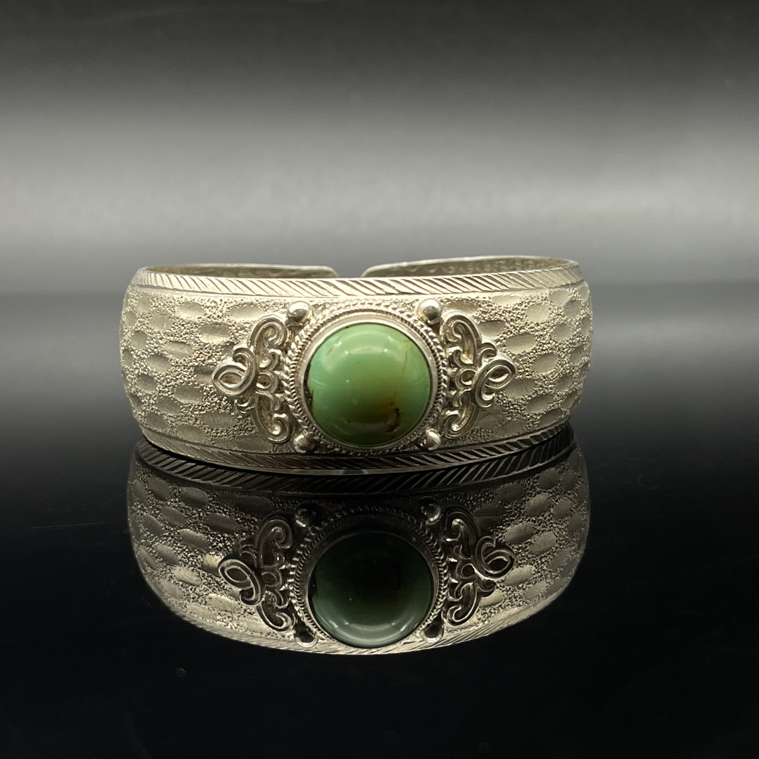 足银树脂手镯 纯银正品乌优银手镯蒙古元素民族风纯银999手工799