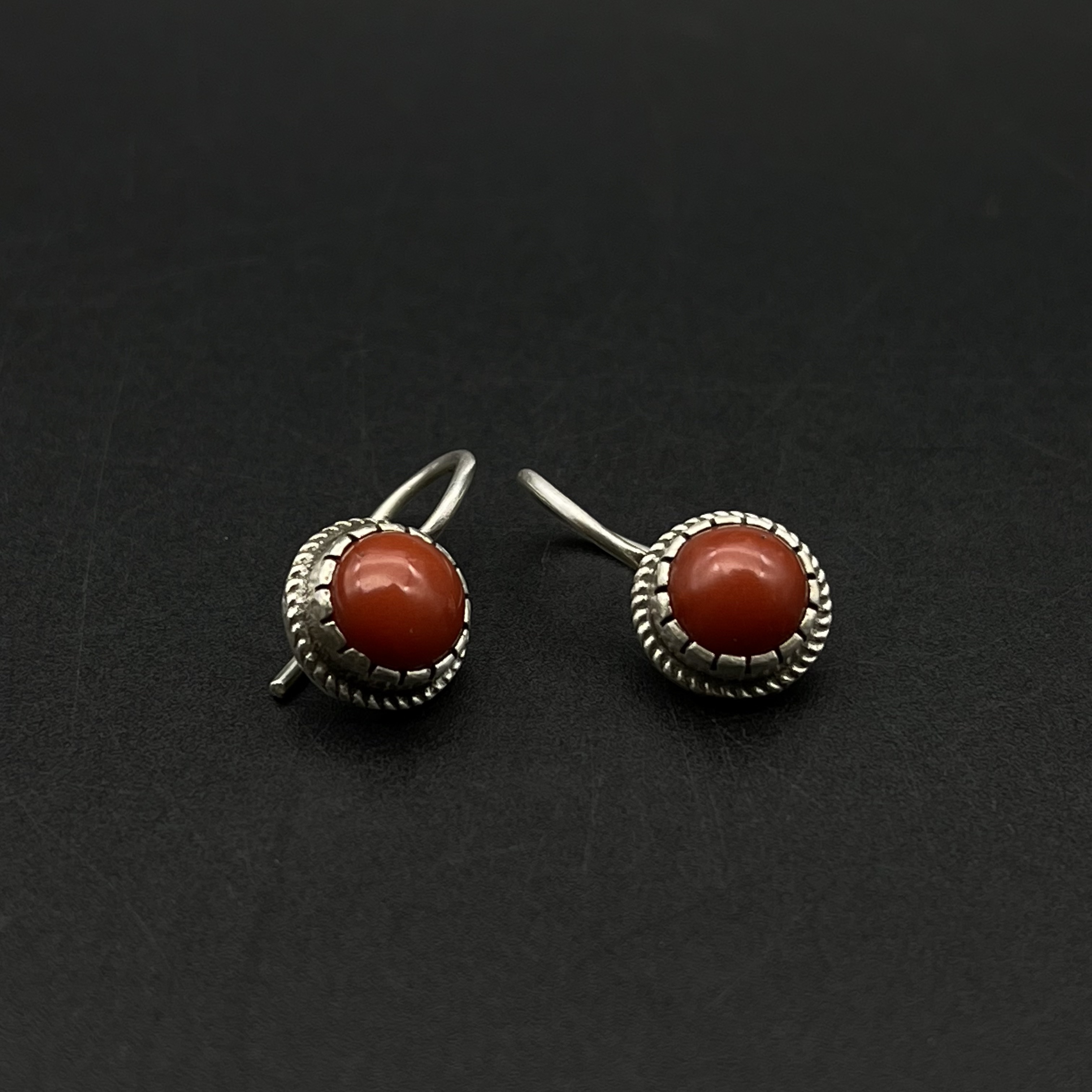 足银耳饰 纯银旭日蒙古元素民族手工时尚简约百搭银耳饰258耳环