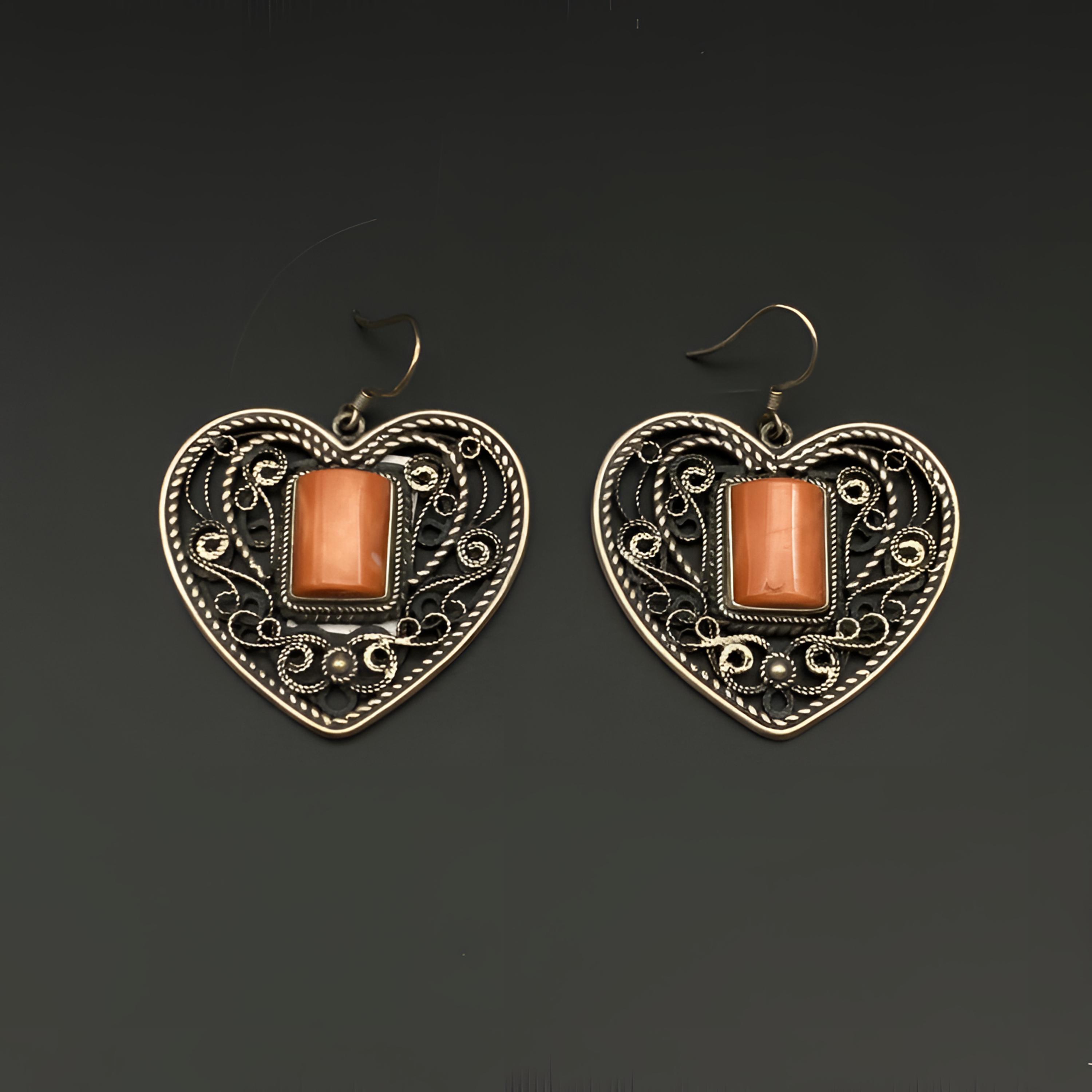 足银树脂耳饰 耳环正品旭日银耳坠耳饰蒙古气质s990银耳坠2453