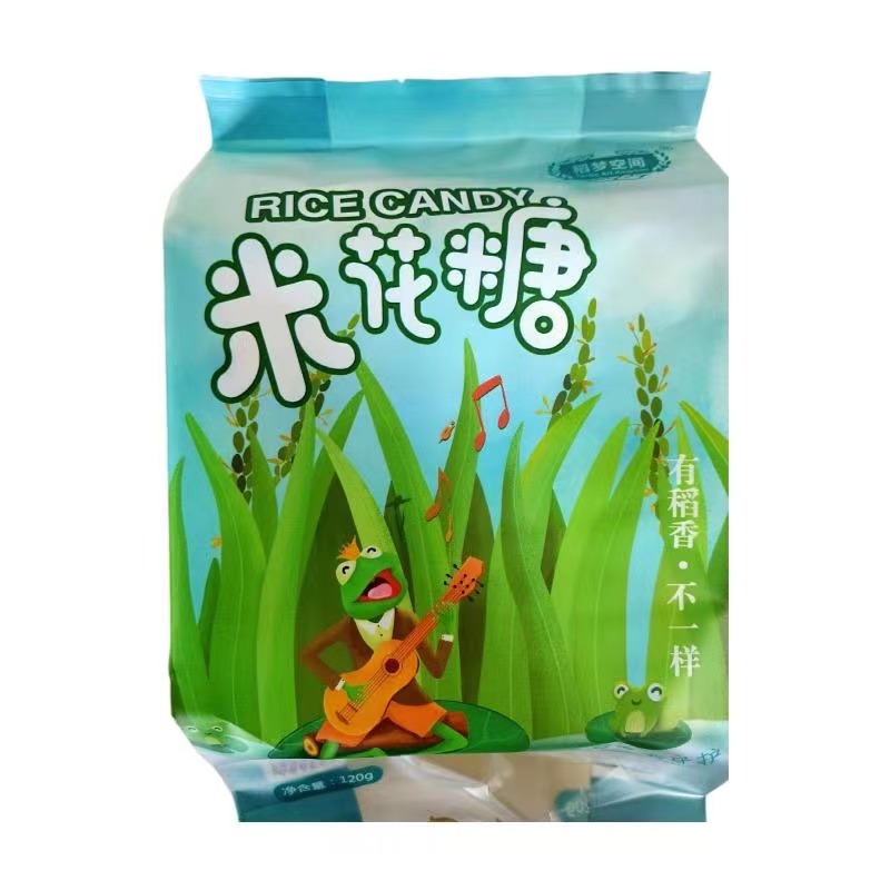 稻梦空间米花糖到手3袋儿童零食休闲自产大米制作
