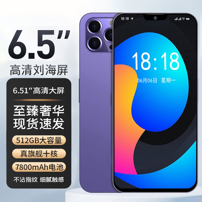 【官方正品】新款512G高端人脸双卡双待全网通智能手机