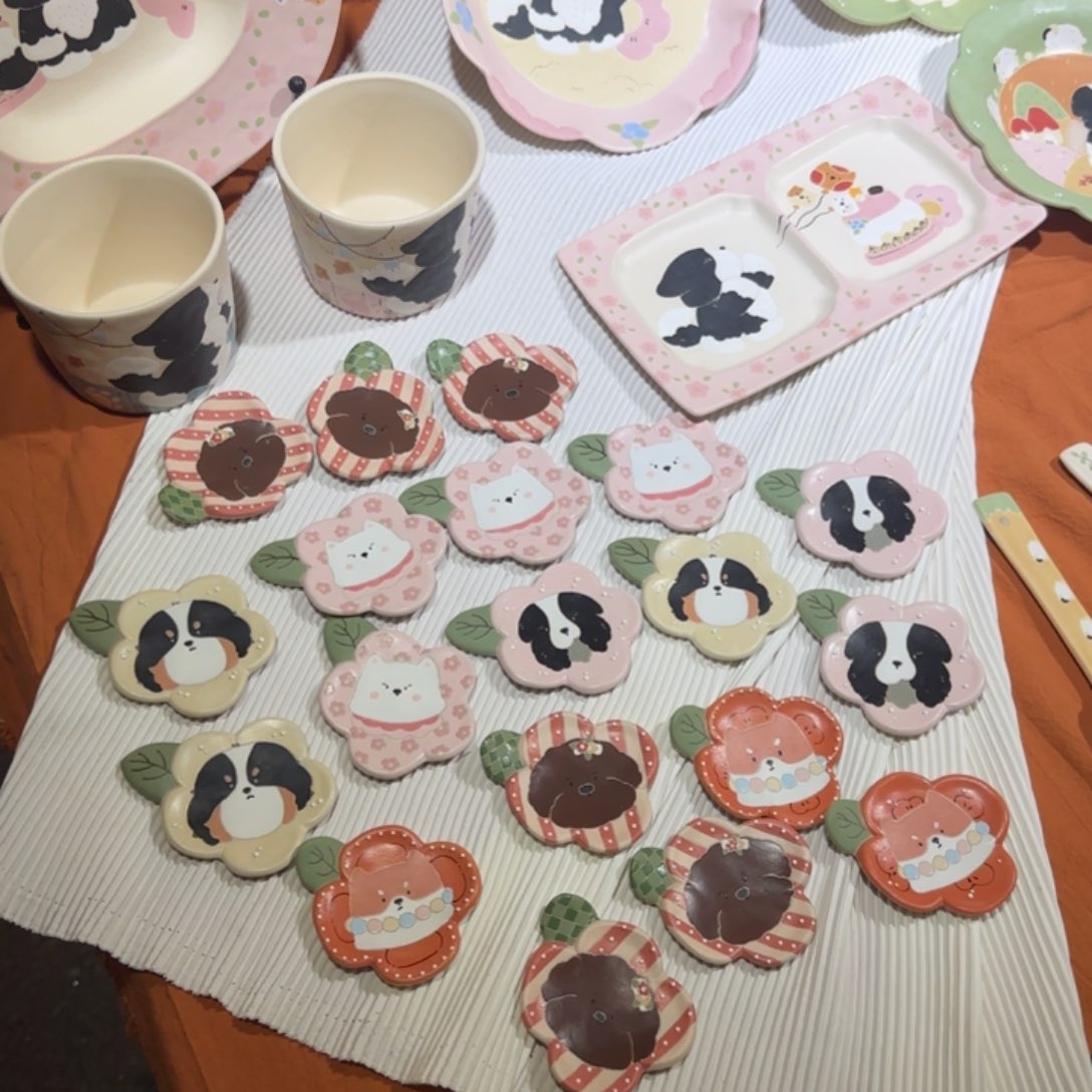 40一个冰箱贴陶瓷陶瓷陶瓷陶瓷