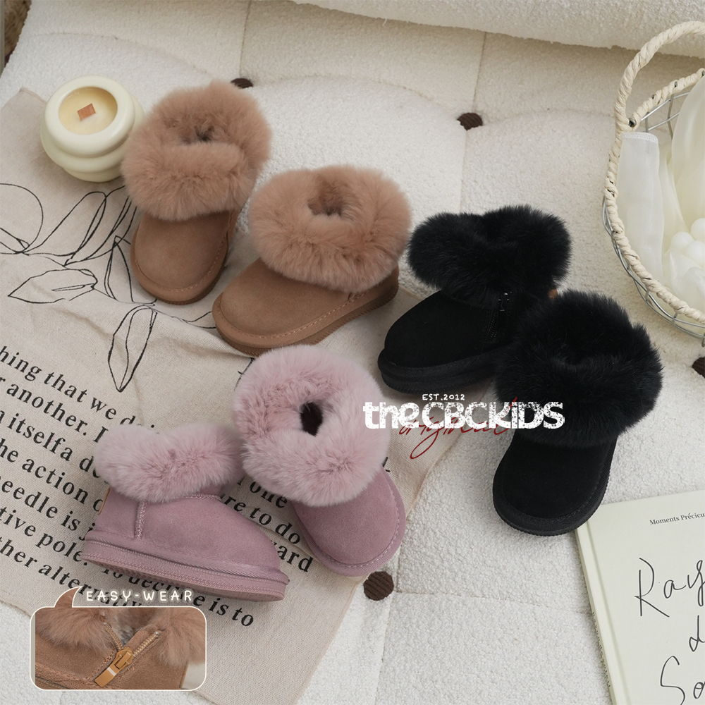 The CBC『蓬蓬主义』宝宝雪地靴男女童冬加厚机能底 249027