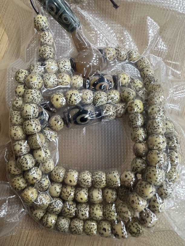海南星月菩提子108颗原生态手链项链