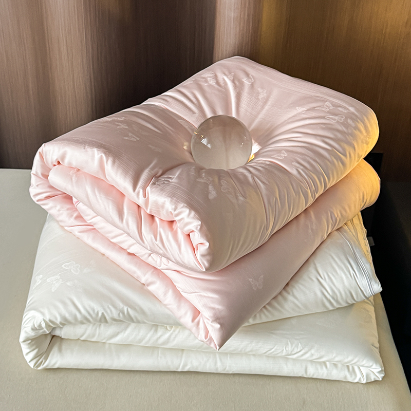 皇家双丝子母被二合一拉链款高端双人春秋被冬被芯四季通用