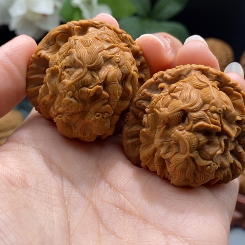 【闪购商品】核桃核雕会****巴
