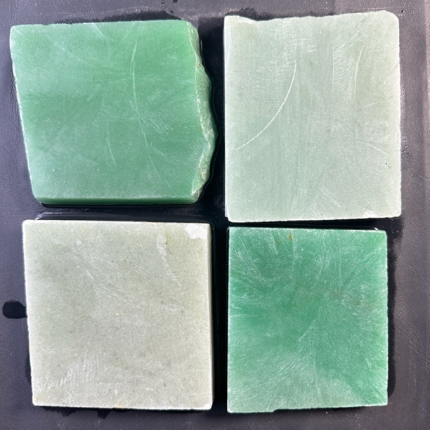 天然东陵玉手镯定制 绿色 颜色多样 拍一发一