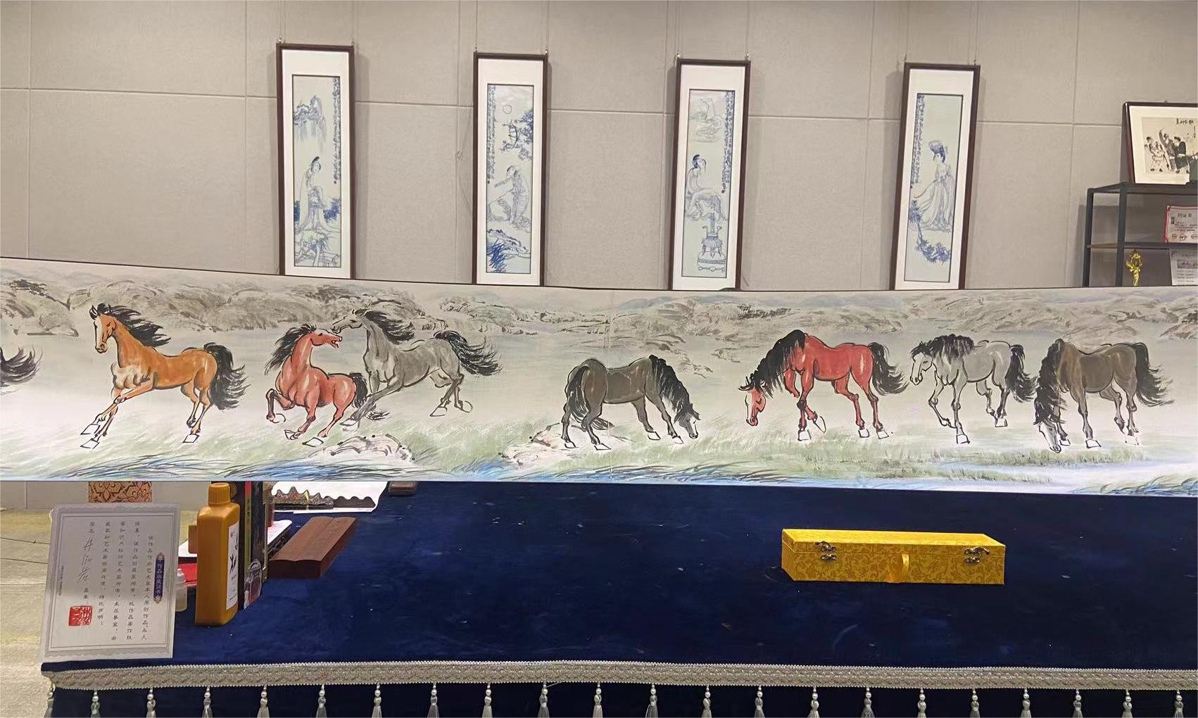绘画D-井泓岩-《马到成功》-五米-231219