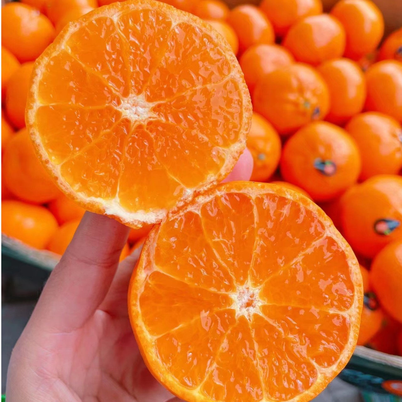 冰淇淋澳桔一盒6个2斤左右