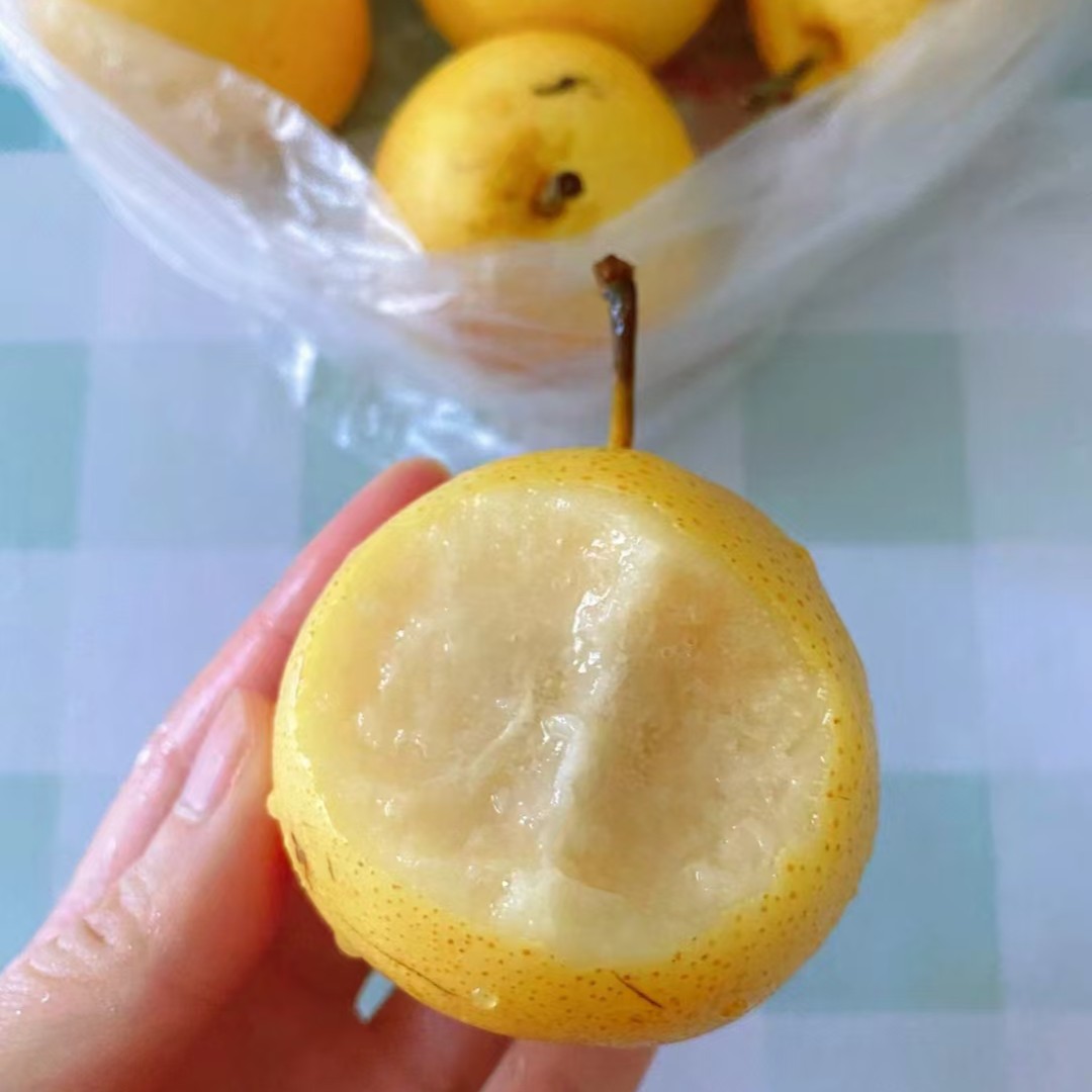 新疆南果梨大果一盒2斤左右