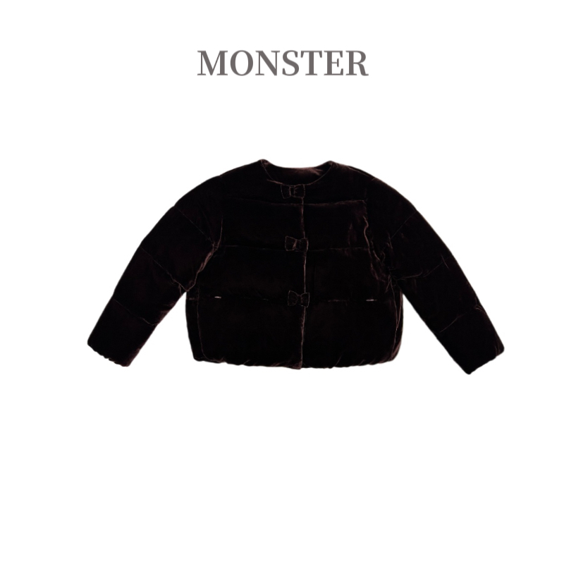 秋冬新品 精致百搭 休闲圆领丝绒鹅绒服厚女外套 B00236