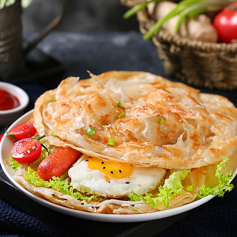 泽众清真手抓饼早餐香酥速食手抓饼葱香味1kg