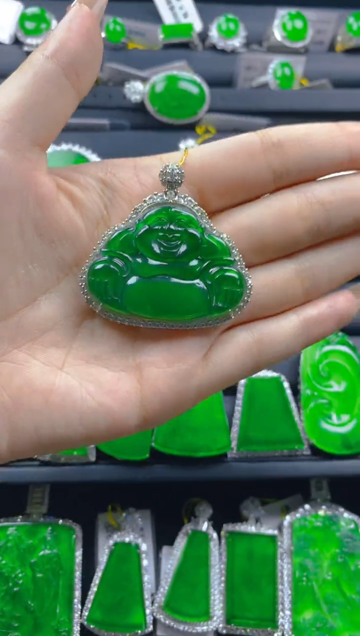 【闪购商品】翡翠颈饰银S925镶嵌11111111