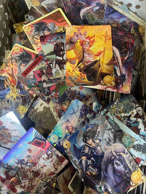 卡游三国，薄卡，大把抓随机装保底400张！