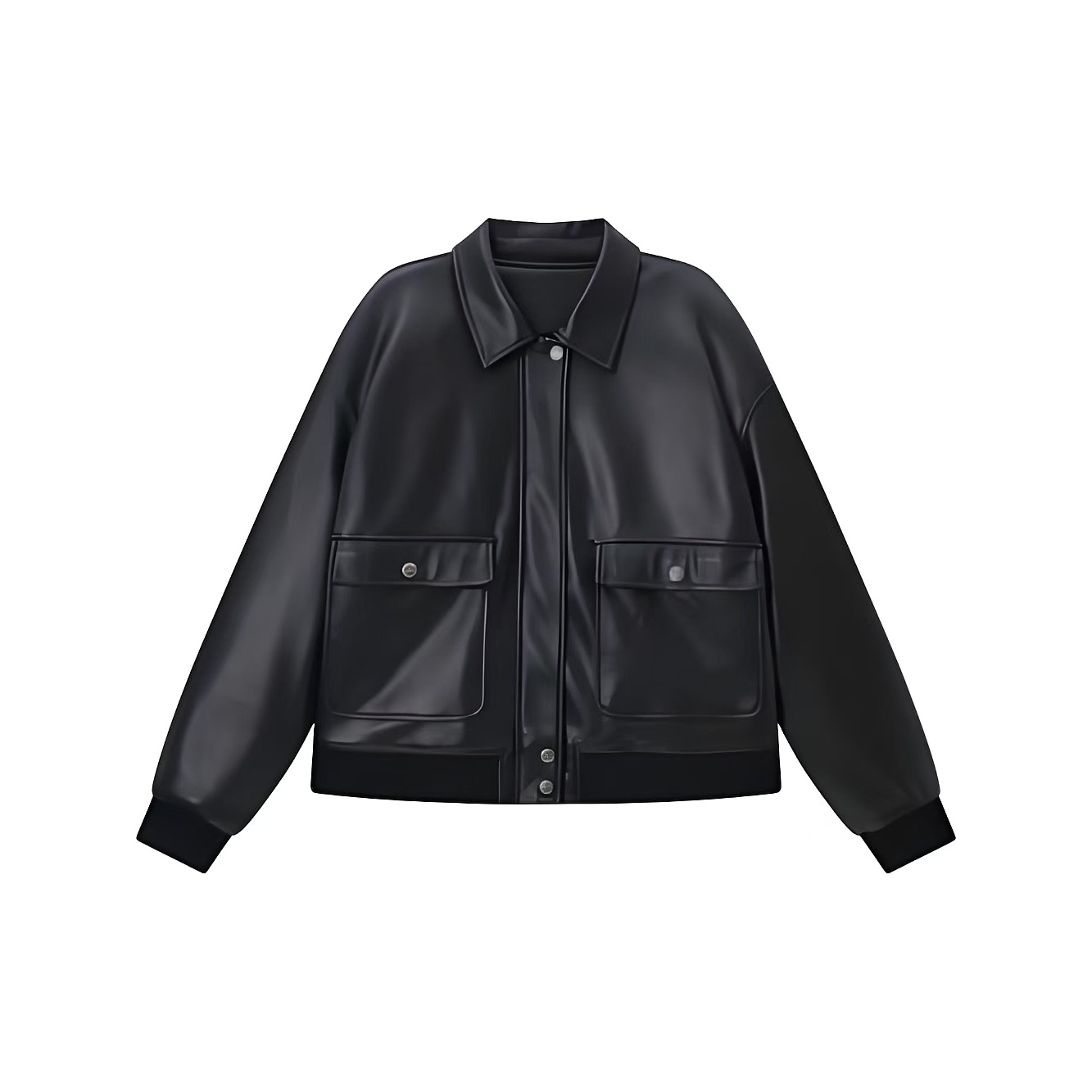 时尚气质春秋女士皮衣(以直播间为准）网红百搭