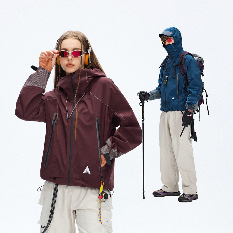 NBCT运动户外夹克外套徒步连帽夹克外套0306-2