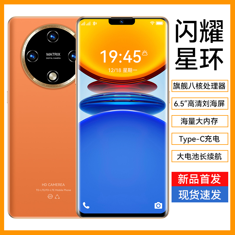 【官方正品】16+512内存MAT60Pro防爆屏幕全网通优选人脸智能手机