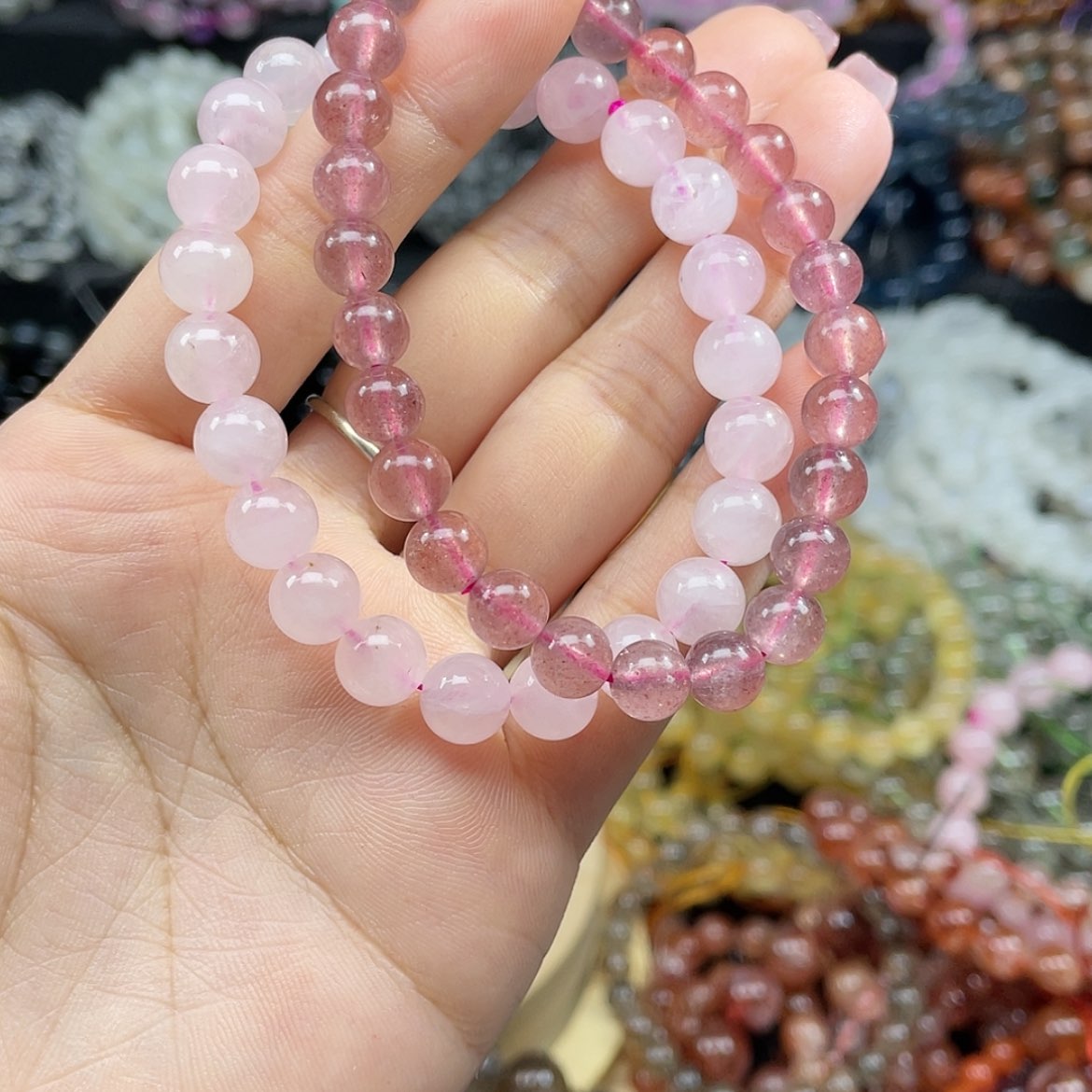 【闪购商品】水晶手链未镶嵌一*