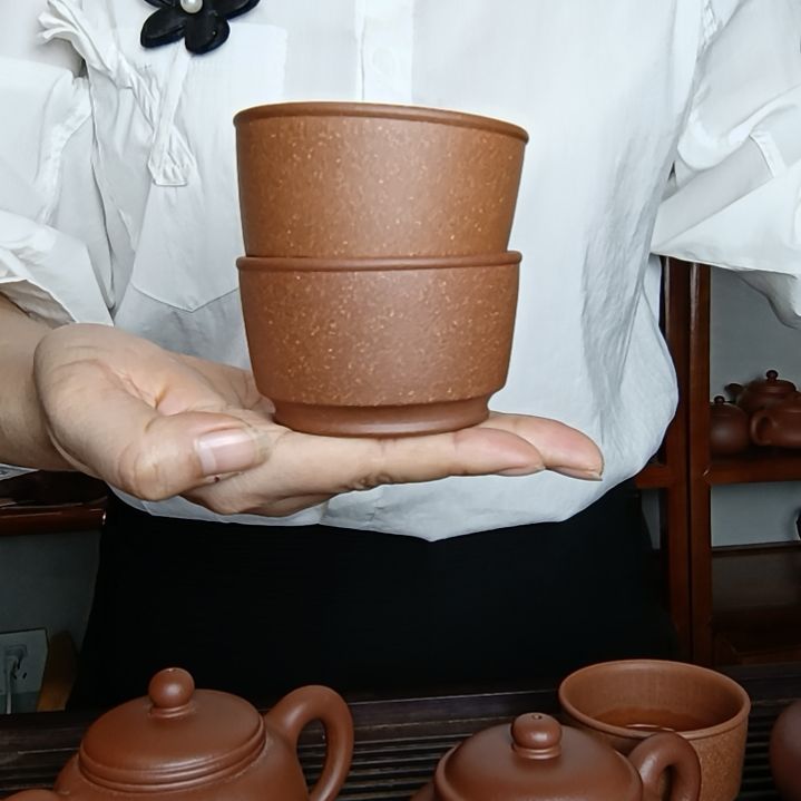 紫砂茶壶＇原矿降坡