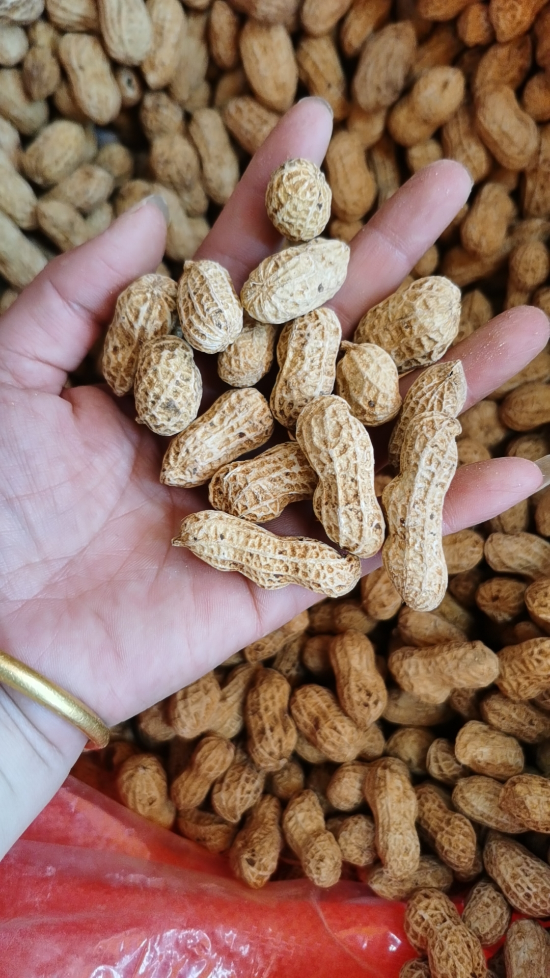 大小姐推荐农家花生乡村美食干干度八九成婆婆刘学州