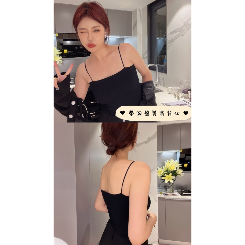 带胸垫美背背心 5e30184