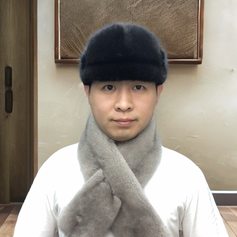 10号男士老年鸭舌时尚加棉百搭冬季帽