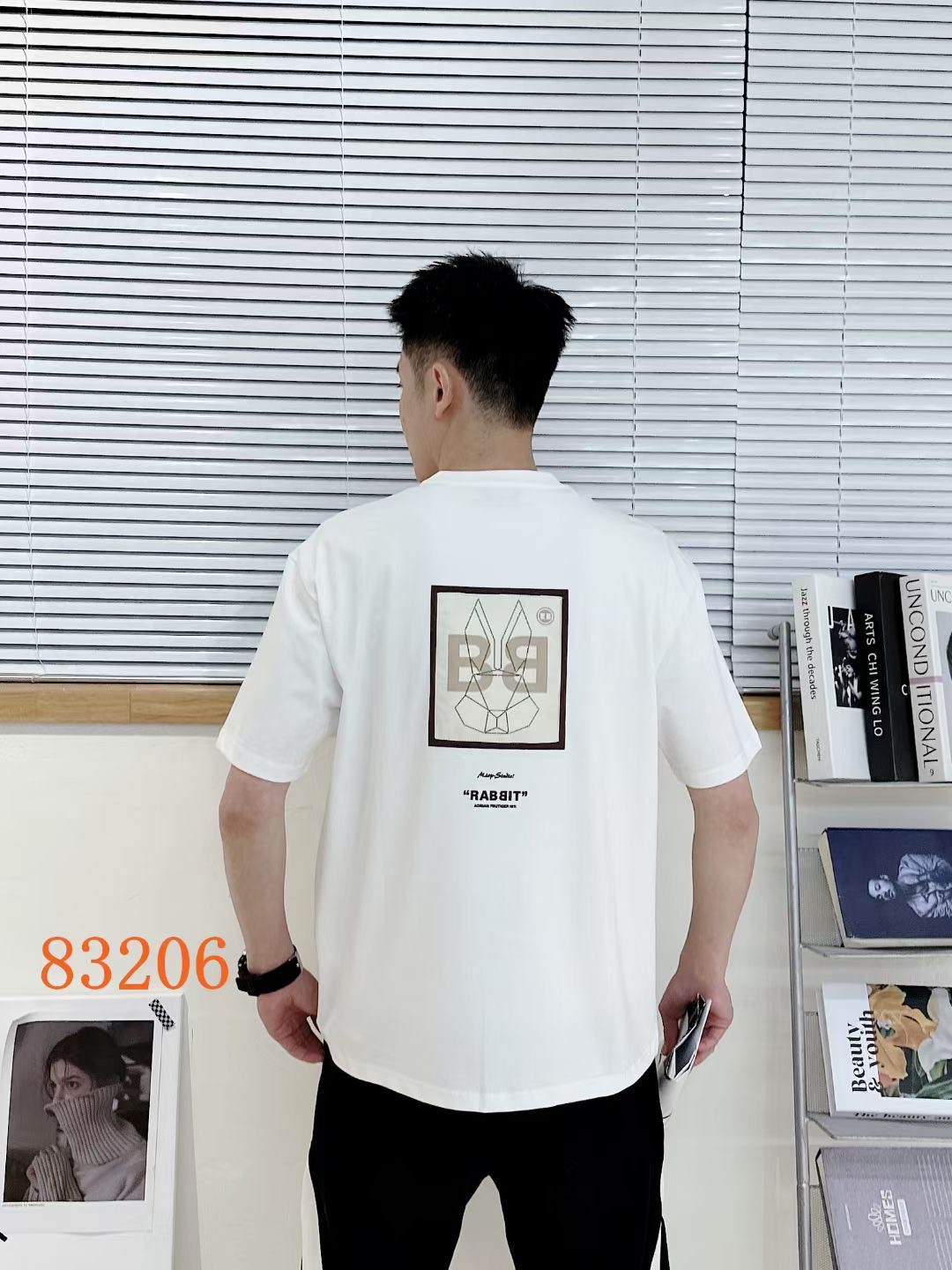 2023新款潮牌韩版修身休闲时尚大方得体宽松大码修身T恤