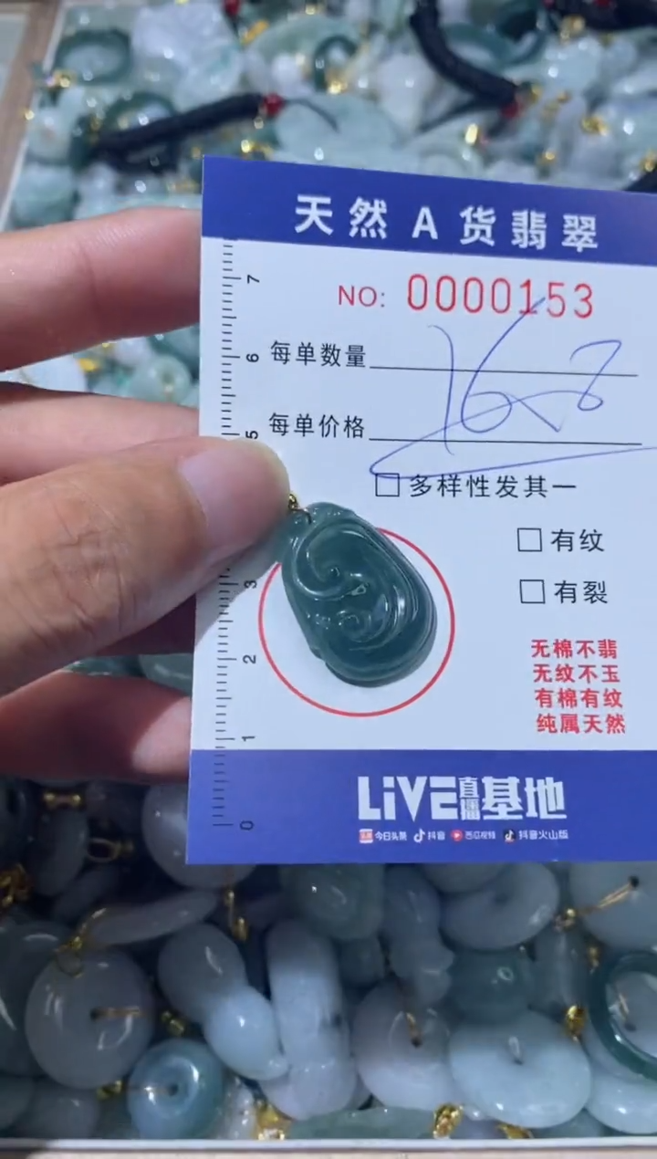 【闪购商品】翡翠颈饰未镶嵌00000153