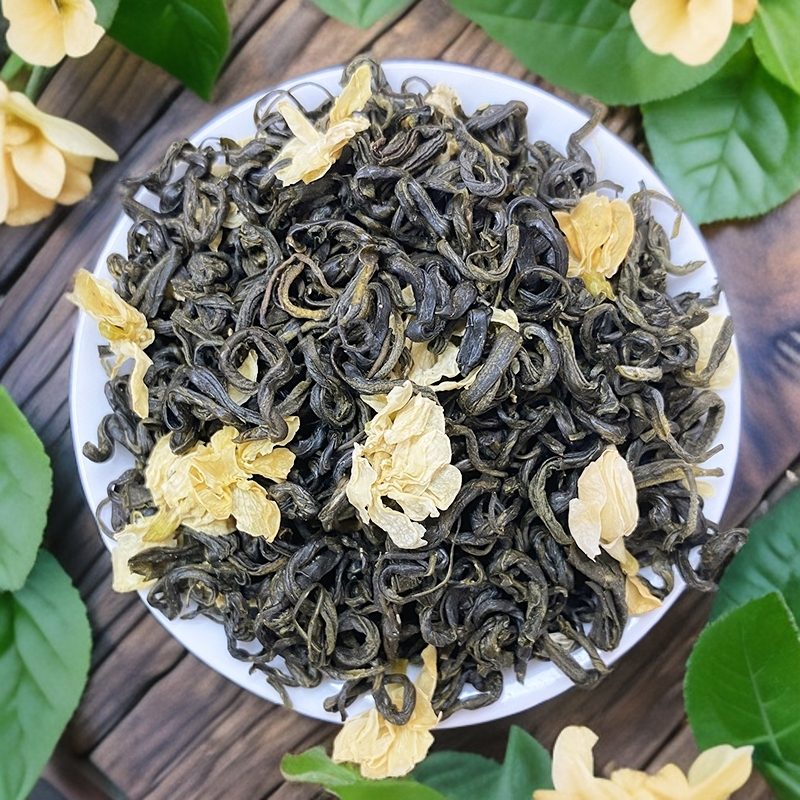 清漪湖实惠口粮浓香耐泡茉莉花茶新茶浓香清澈四川雅安滋味采摘