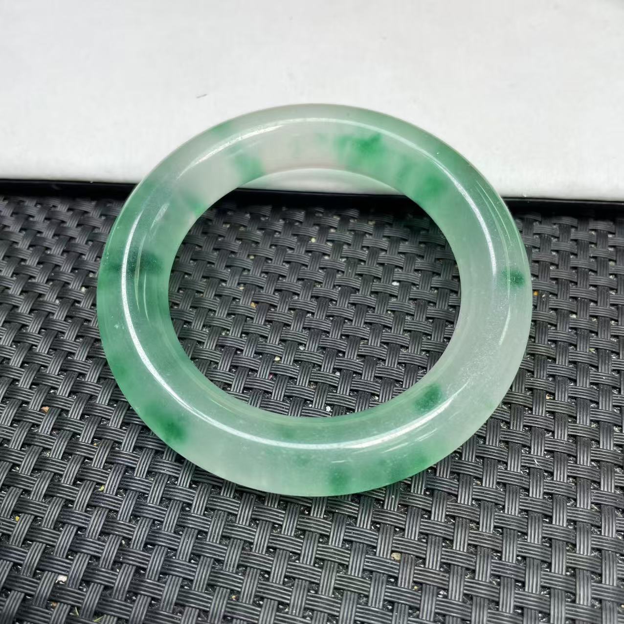 【大喜儿】绿花胖圆时尚精致女士多样性发一个奇石