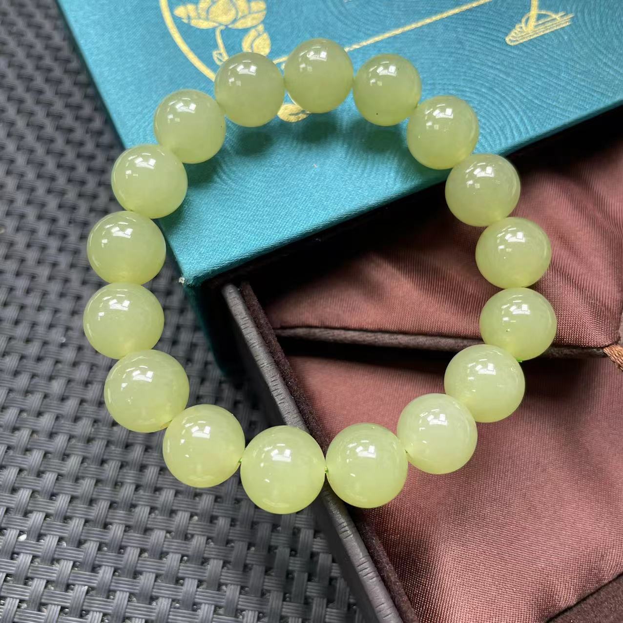 【大喜儿】鸭蛋青12m手链-12WQ427