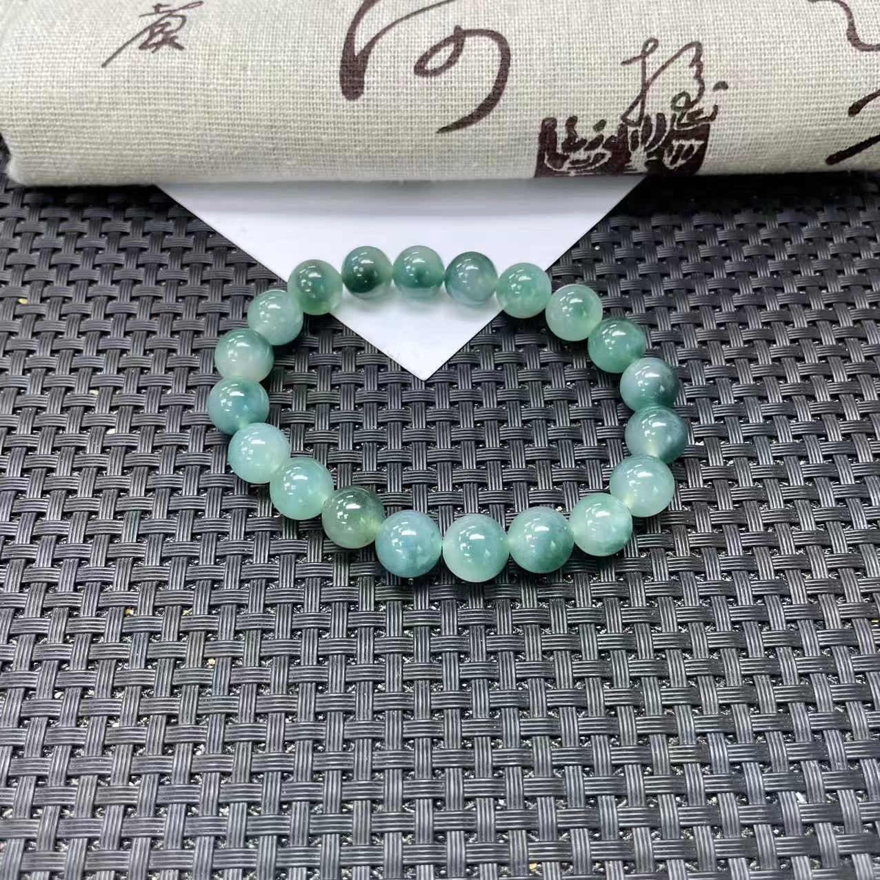 【大喜儿】绿花色10m手链-12WQ217