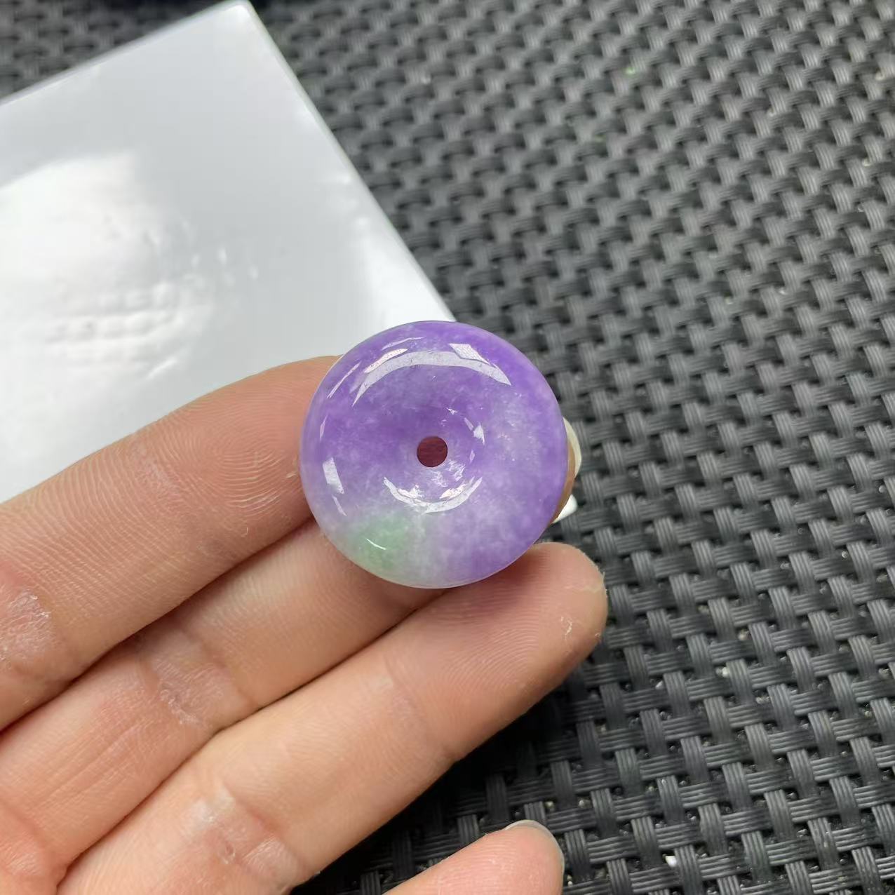 【大喜儿】紫圆扣吊坠-12WQ870