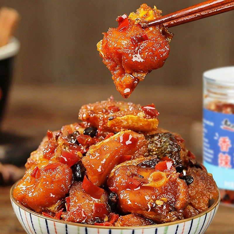 【香辣手撕鱼】香辣湘味鱼排传统湖南特产即食腊鱼块