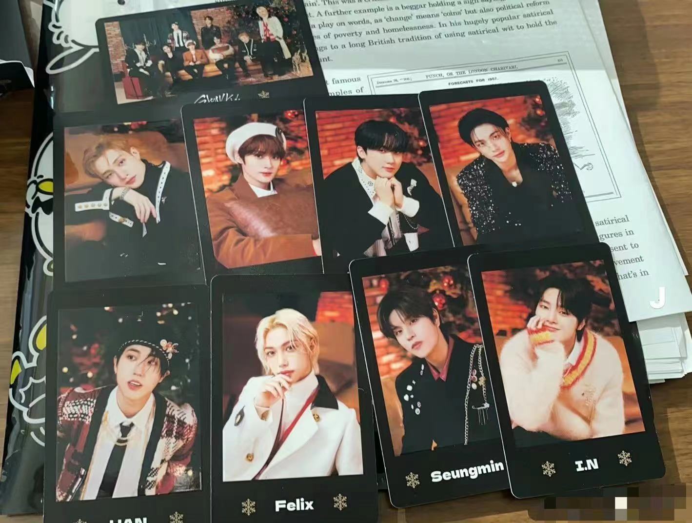 迷 Straykids 圣诞日周 随机卡 小卡 现货发货